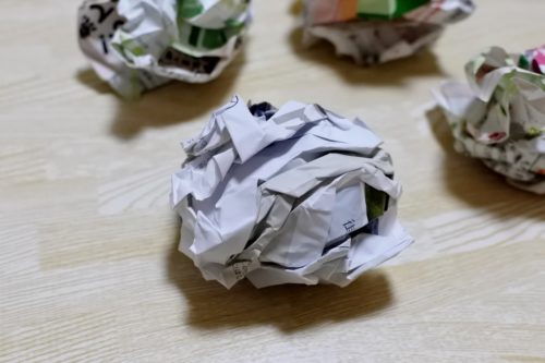3歳の節分 鬼退治の豆