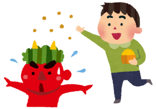 鬼・節分のイラスト