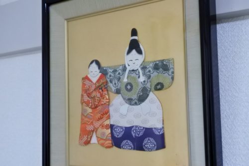 ひな祭り 0歳&3歳 転勤族 壁掛け 手作り 桜