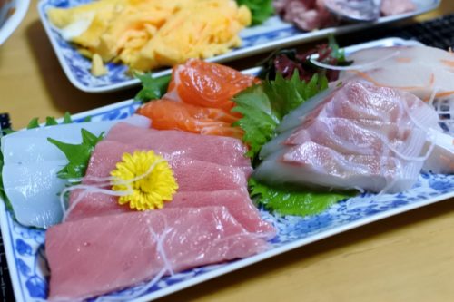 ひな祭り 0歳&3歳 手巻き寿司