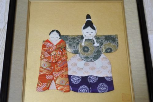 ひな祭り 0歳&3歳 転勤族 壁掛け 手作り