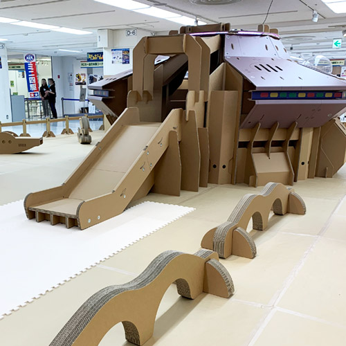 ダンボール宇宙遊園地 in 東武