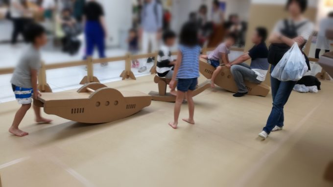 ダンボール宇宙遊園地 in 東武