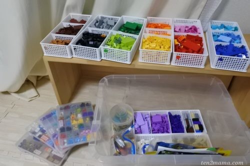 てんつまま家のレゴ収納